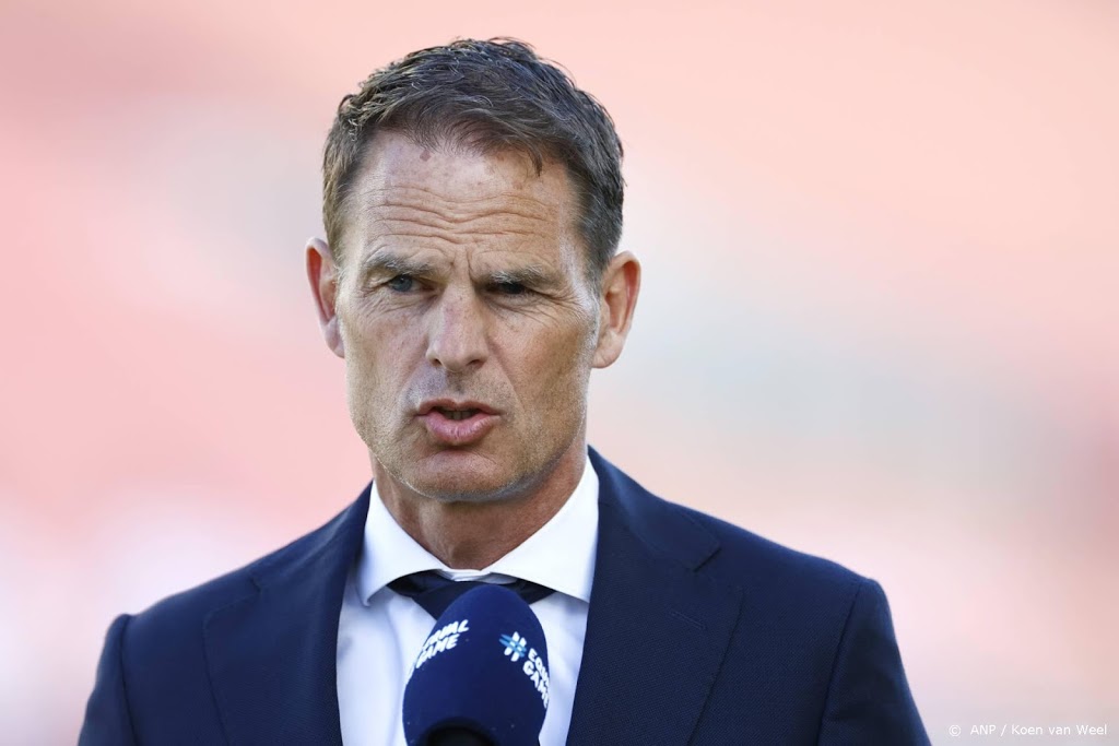 Bondscoach De Boer maakt zich geen zorgen over Oranje