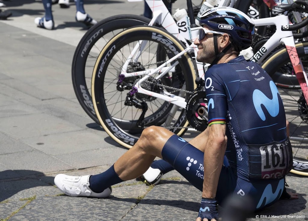 Wielrenner Valverde in ziekenhuis na trainingsongeval