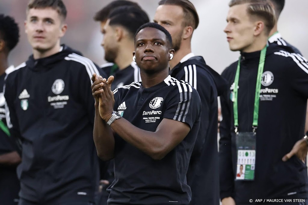 Malacia neemt afscheid van Feyenoord