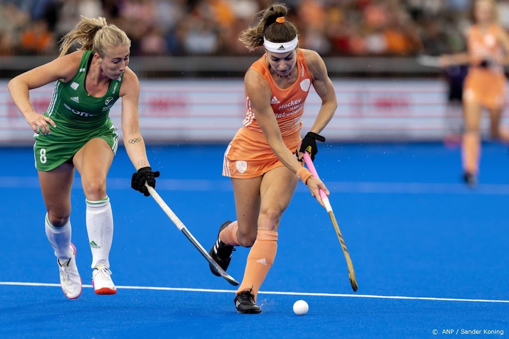 Hockeysters beginnen WK met zege op Ierland