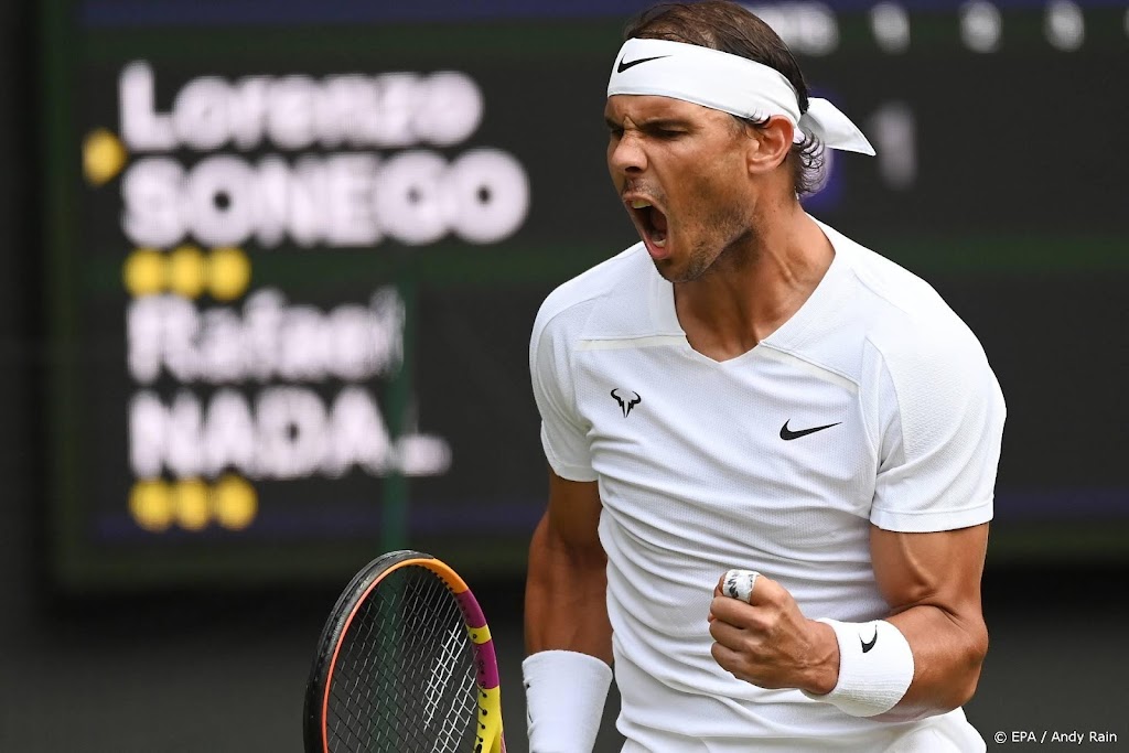 Nadal volgende tegenstander Van de Zandschulp
