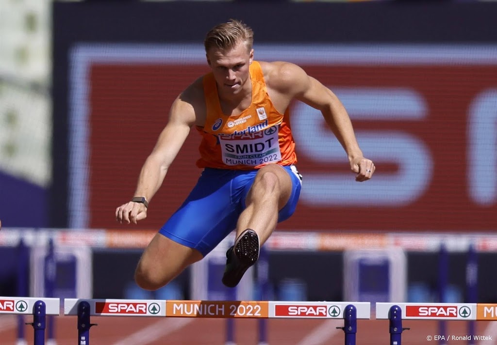 Smidt verbetert 44 jaar oud Nederlands record 400 meter horden