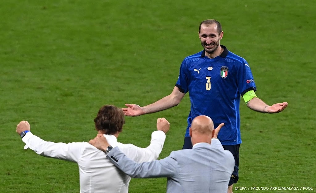 Chiellini (36) verlengt contract bij Juventus tot medio 2023