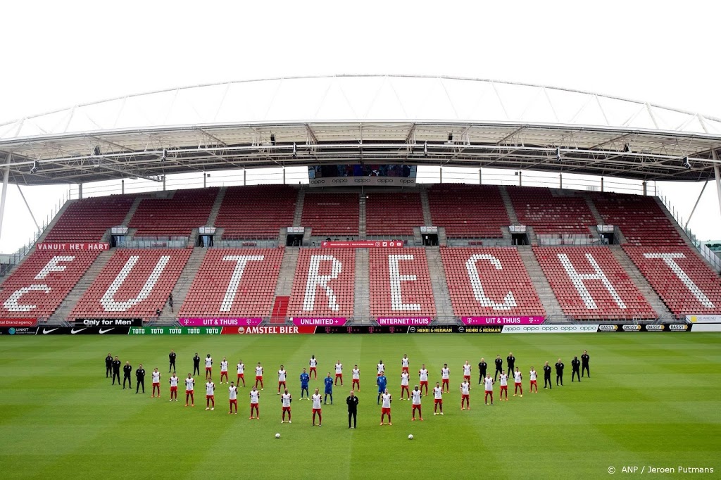 Twee coronagevallen bij FC Utrecht, oefenduel afgelast