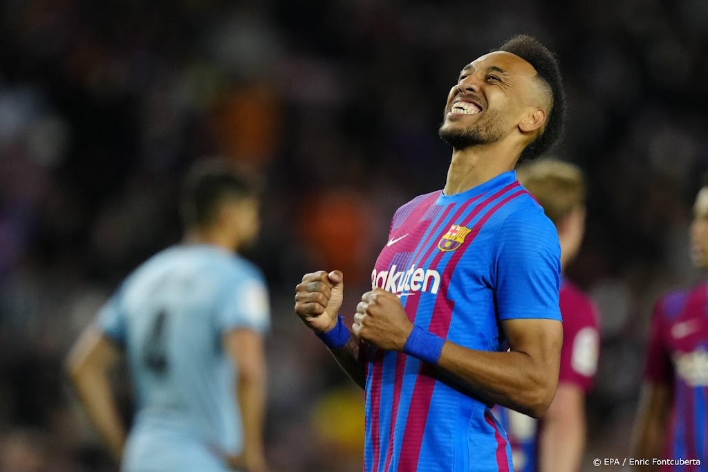FC Barcelona verkoopt Aubameyang aan Chelsea