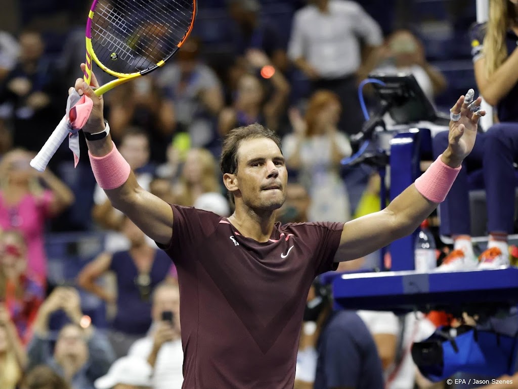 Nadal rekent op US Open in vier sets af met Fognini