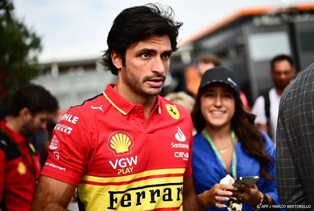 Sainz iets sneller dan Verstappen in derde training GP Italië
