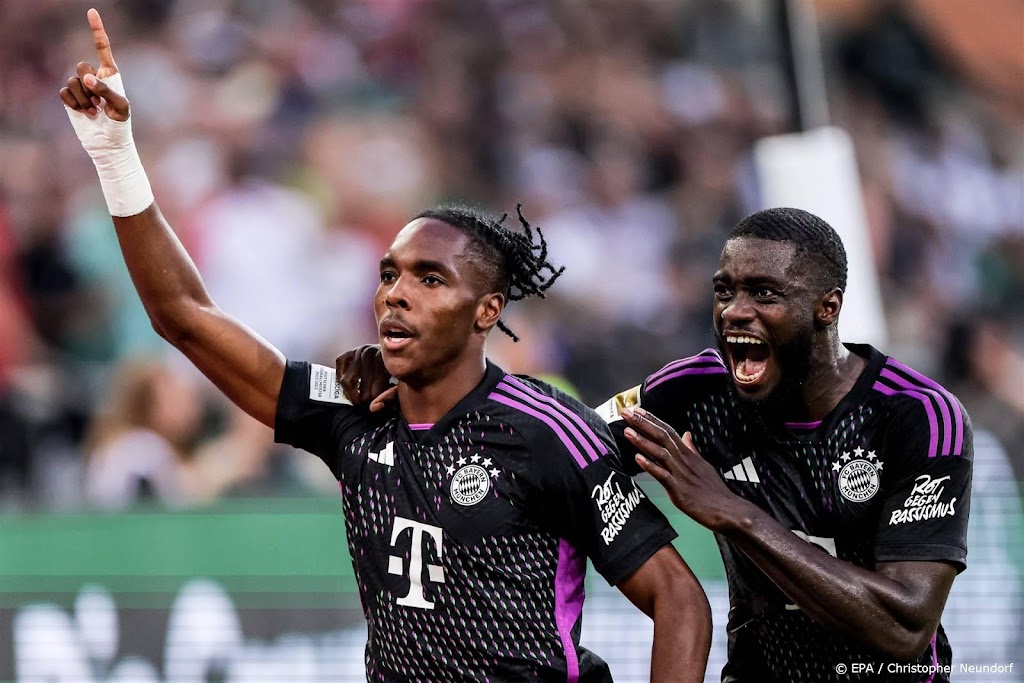 Bayern voorkomt met late treffer puntenverlies in Mönchengladbach