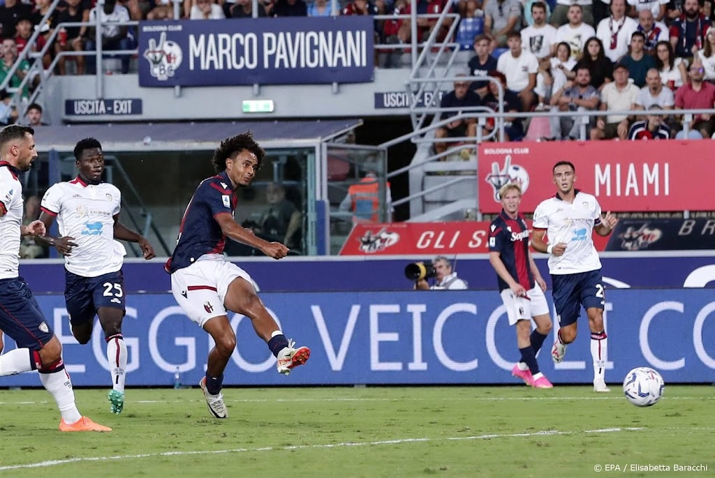 Zirkzee maakt eerste competitietreffer dit seizoen voor Bologna