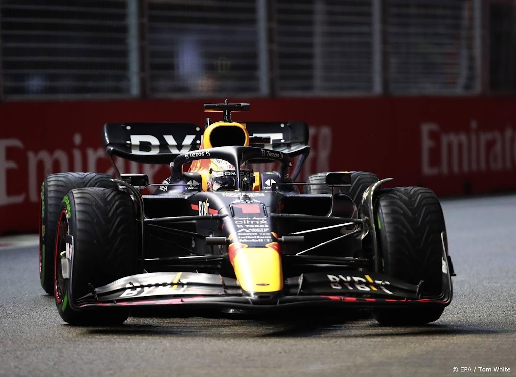 Verstappen wacht lastige inhaalrace in Grote Prijs van Singapore