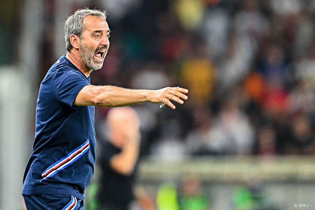 Nederlaag tegen Monza kost Sampdoria-coach Giampaolo zijn baan