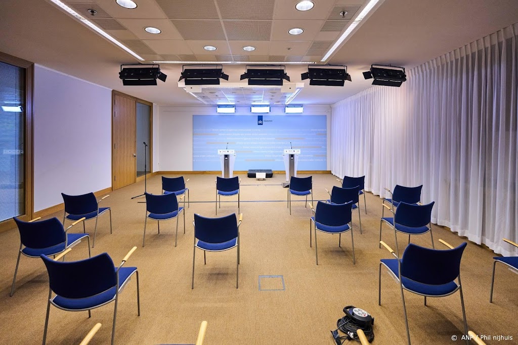 Ministerie extra beveiligd in aanloop naar coronapersconferentie