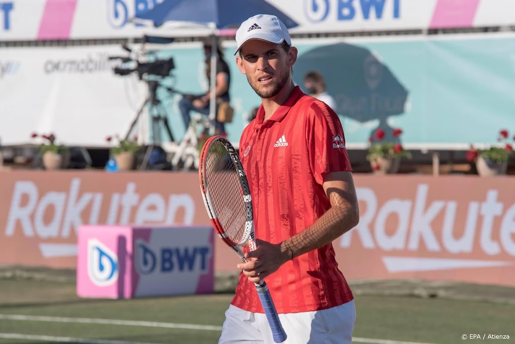 Tennisser Thiem laat zich vaccineren en mikt op rentree