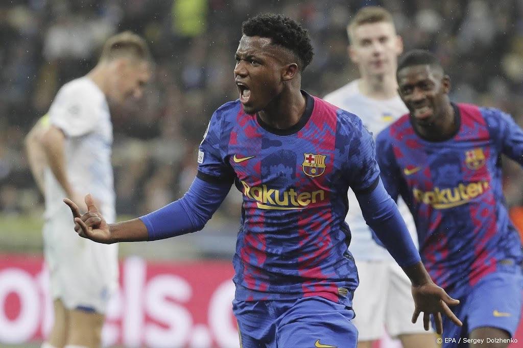 Barcelona wint van Kiev en doet weer mee in Champions League