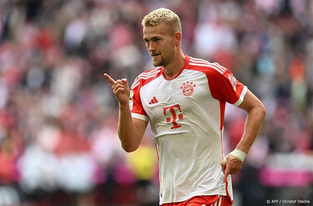 De Ligt heeft scheurtje in knieband, mist 'meerdere duels'