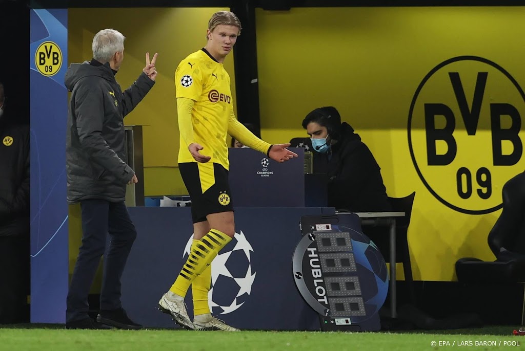 Spierblessure houdt spits Haaland tot einde jaar aan de kant