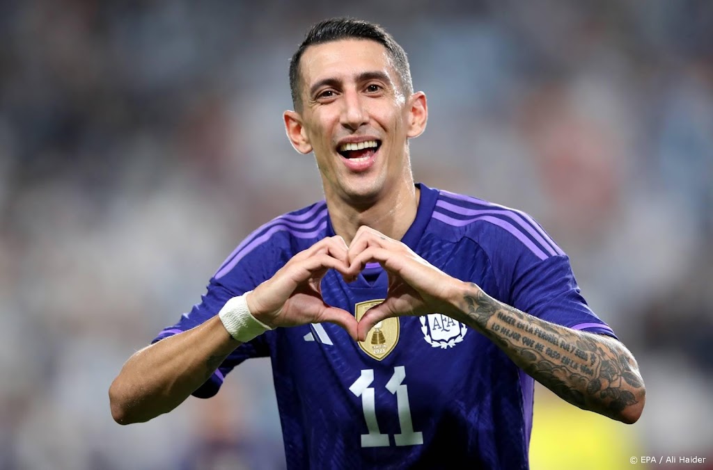 Di María onzeker voor achtste finale Argentinië tegen Australië