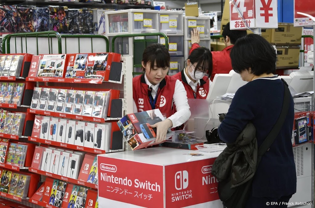 Nintendo denkt nog minder Switches te verkopen vanwege chiptekort