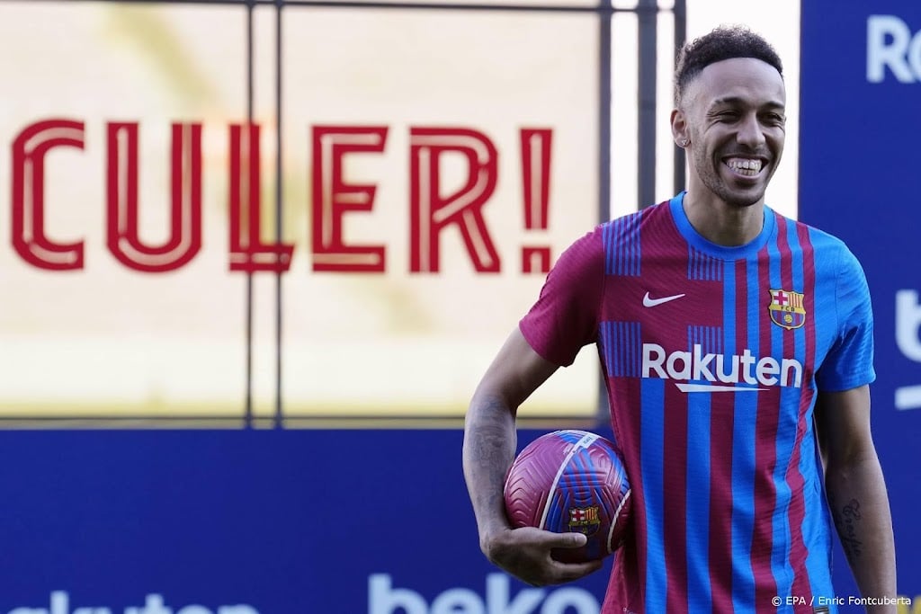 Aubameyang wil met Barça Champions League winnen