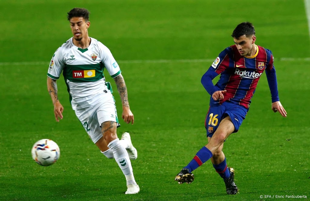 Pedri in selectie Barcelona voor bekerduel met Sevilla