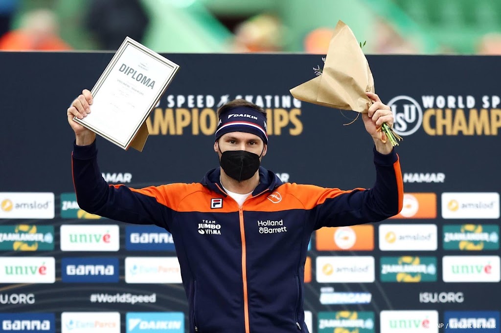 Schaatser Krol dik tevreden met zijn 1000 meter op WK sprint