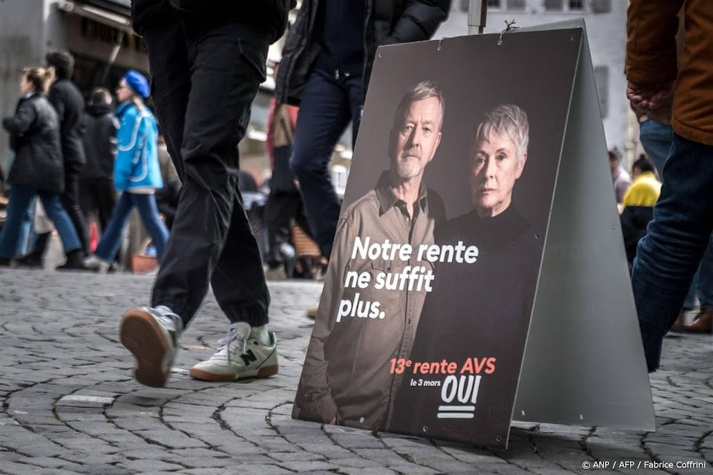 Zwitsers stemmen voor verhoging pensioenen