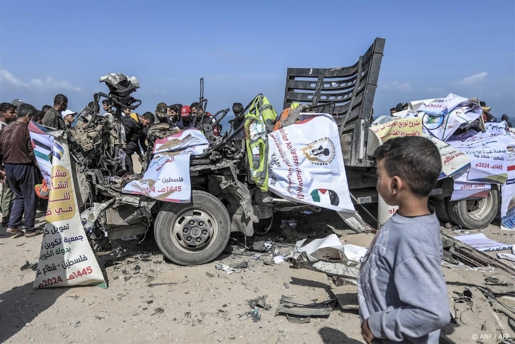 Media: dodelijke aanval Israël op vrachtwagen met hulp voor Gaza