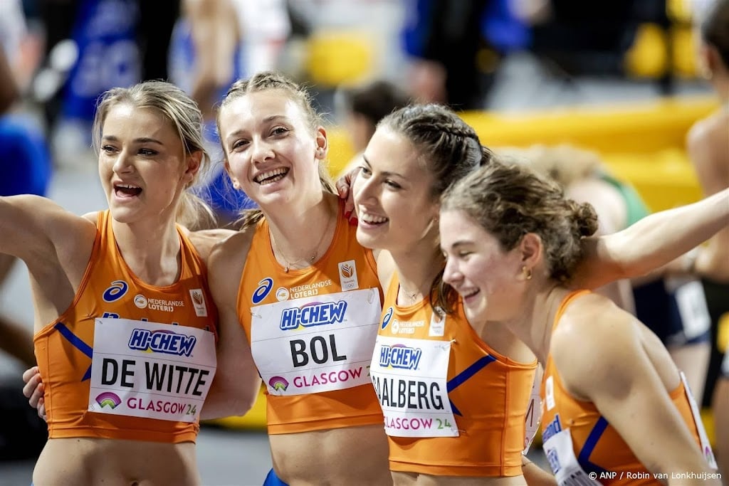 Bol en Klaver loodsen estafettevrouwen naar WK-goud op 4x400 meter