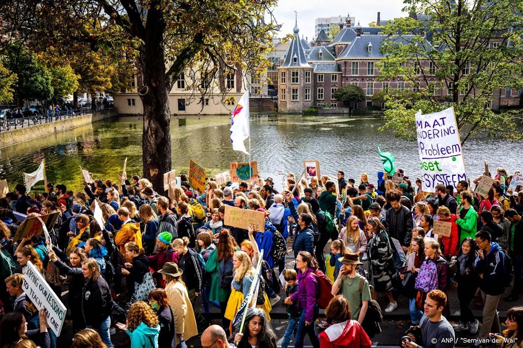 Klimaatmars scholieren nu maar digitaal