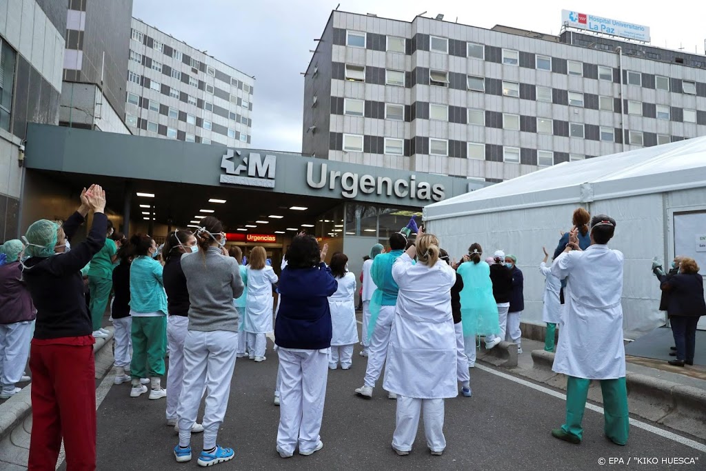 Dodental door coronacrisis Spanje weer boven de 900