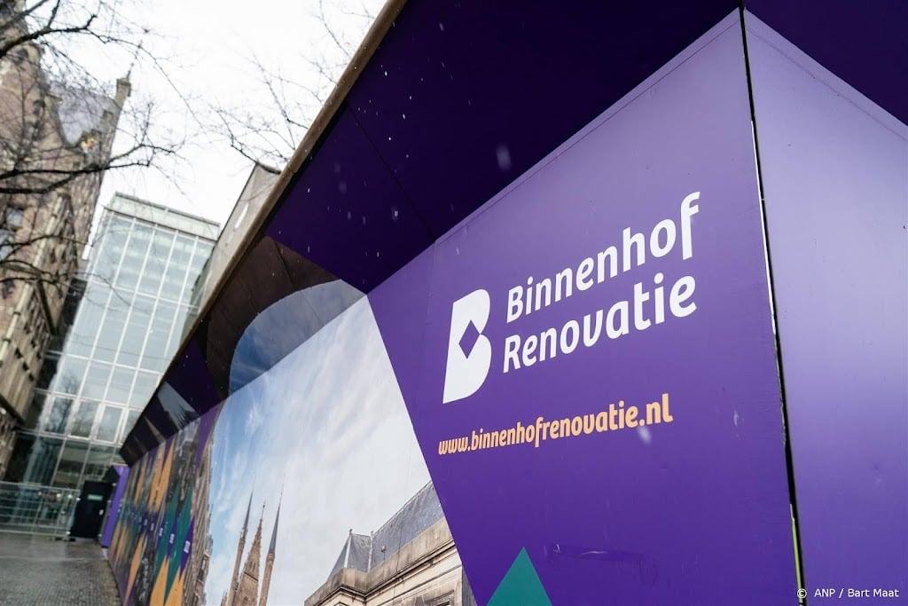 Renovatie Binnenhof gaat zeker twee jaar langer duren