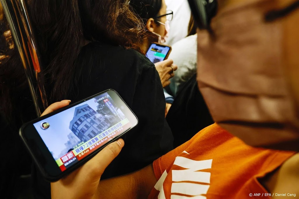 Schade na zware aardbeving bij Taiwan valt vooralsnog mee