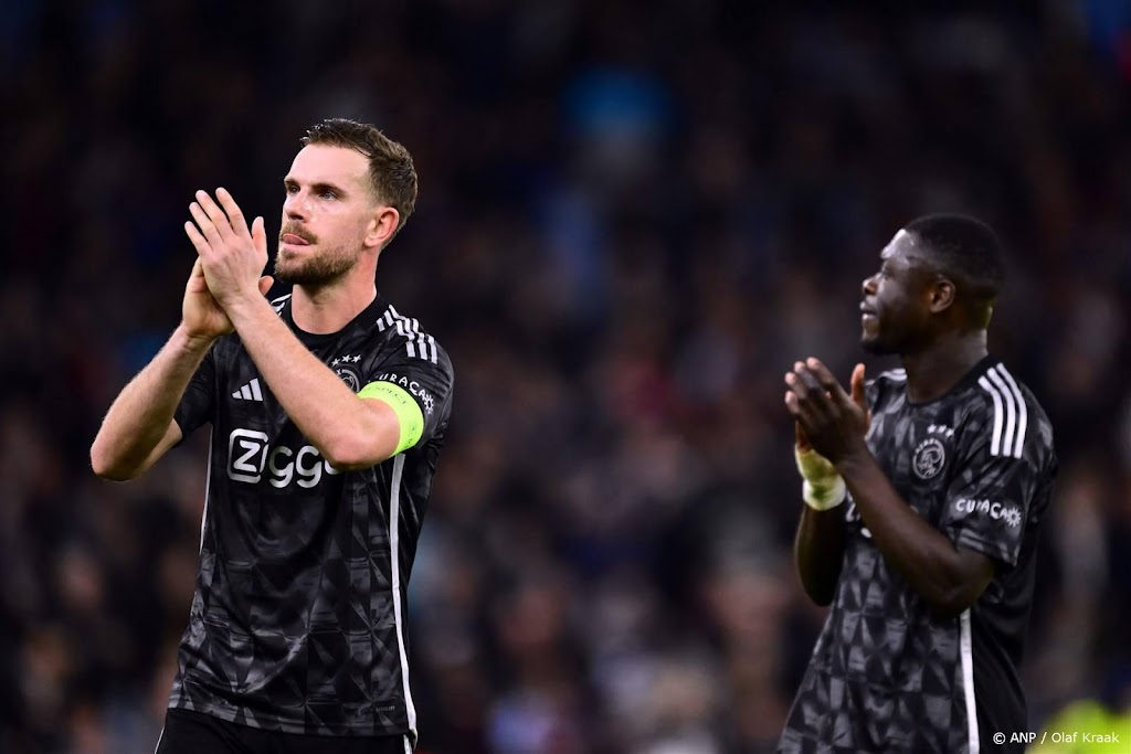 Ajax ook tegen Go Ahead zonder Brobbey en Henderson