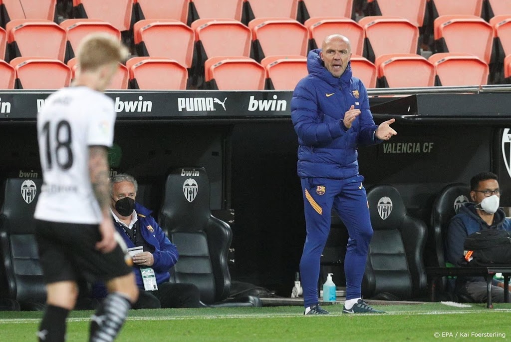 Trainer Schreuder tevreden over zege van FC Barcelona