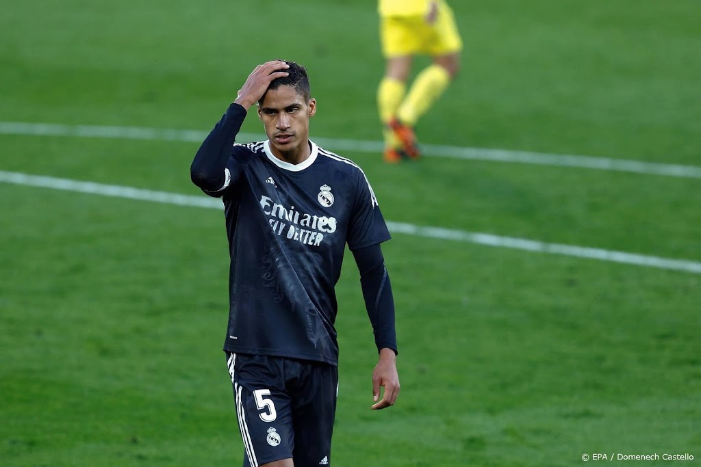 Real Madrid zonder geblesseerde verdediger Varane tegen Chelsea