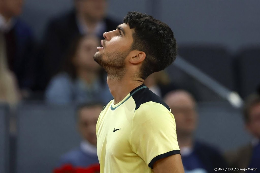 Alcaraz meldt zich af voor masters Rome met armblessure