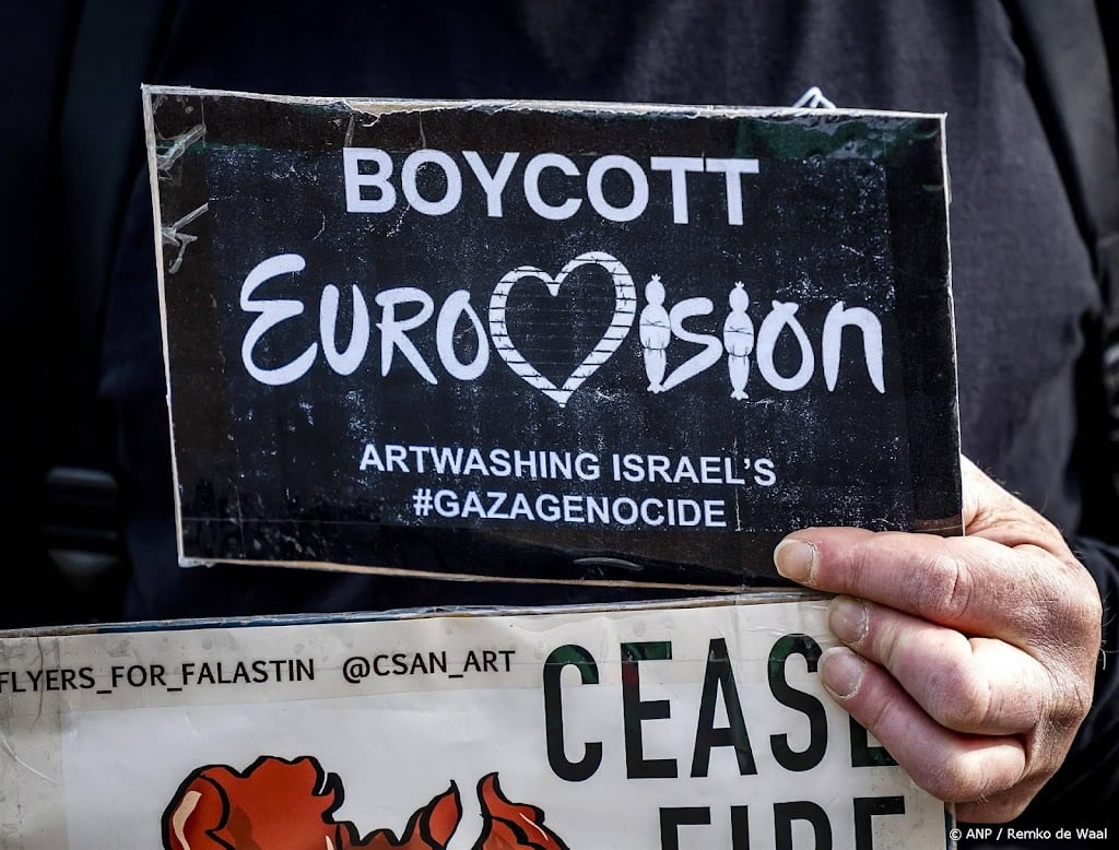 Israël niet bij openingsceremonie Eurovisie Songfestival