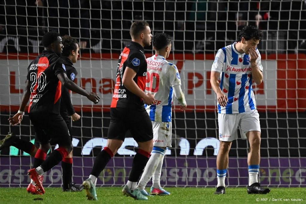 Geen winnaar bij Eredivisiewedstrijd Almere City - sc Heerenveen