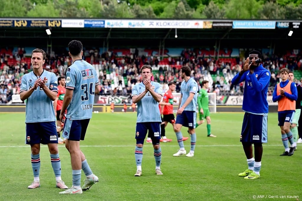 Willem II pakt punt bij NEC in strijd tegen degradatie
