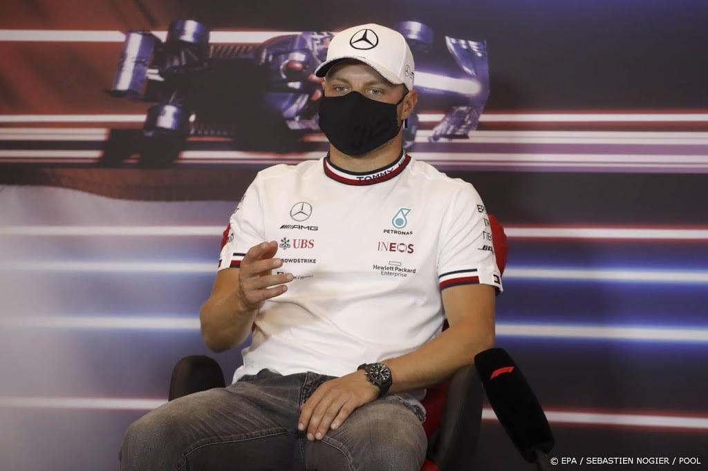 Formule 1-coureur Bottas door vliegproblemen nog niet in Bakoe