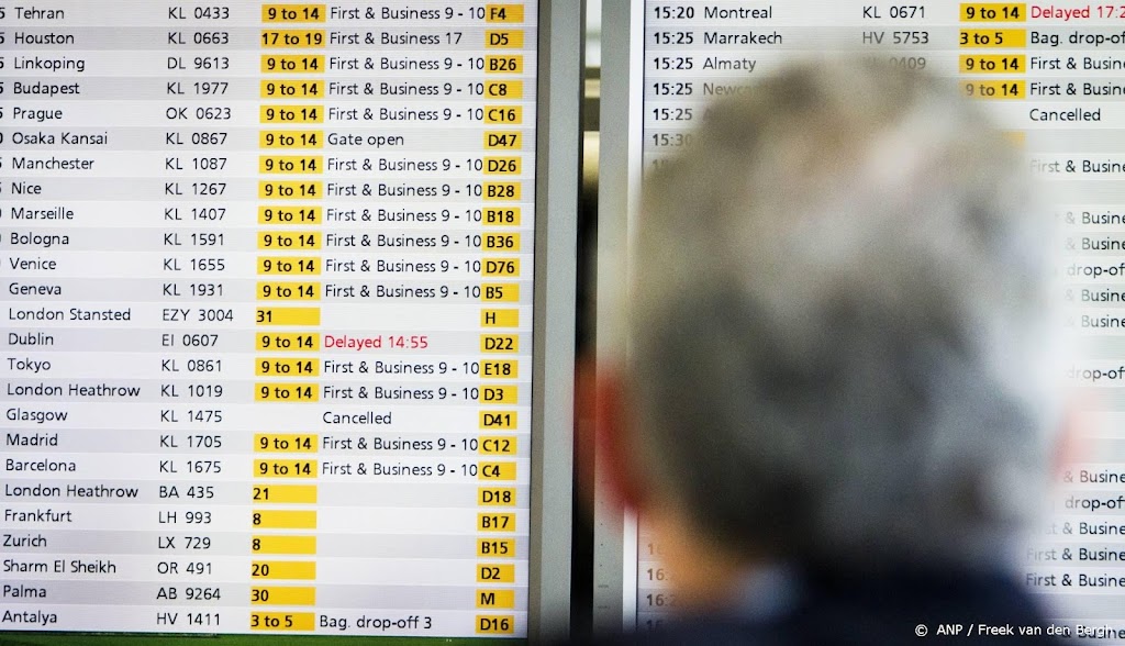 KLM schrapt in pinksterweekend tot 50 vluchten per dag om drukte