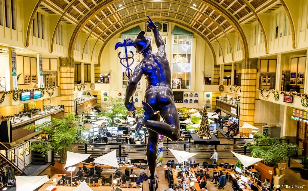 AEX met klein verlies het weekend in