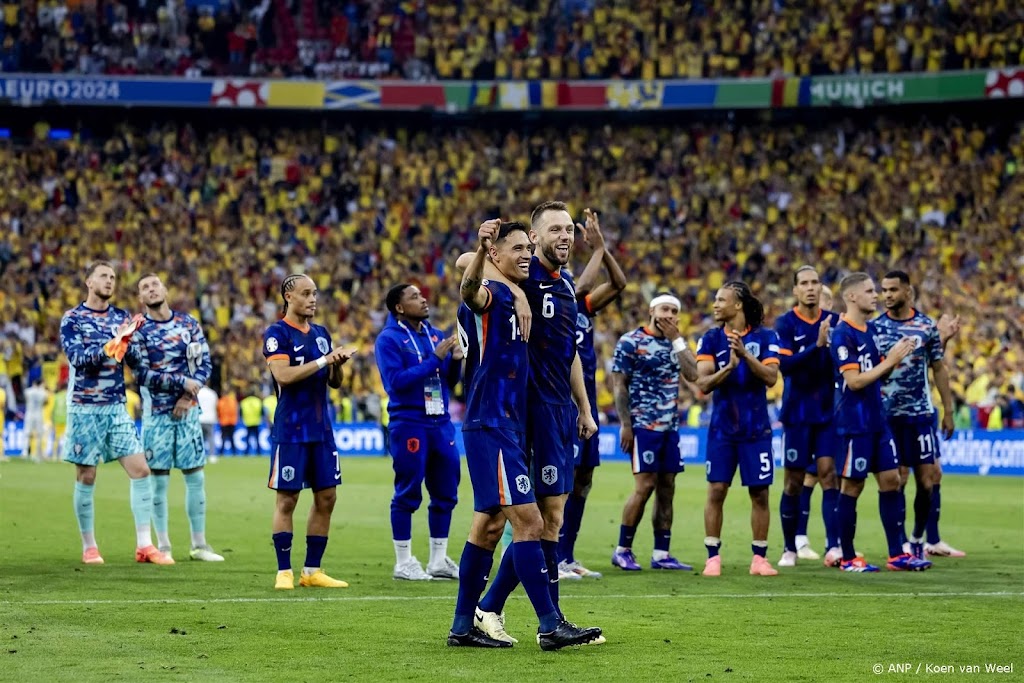 Oranje begint met goede statistieken aan kwartfinale met Turkije