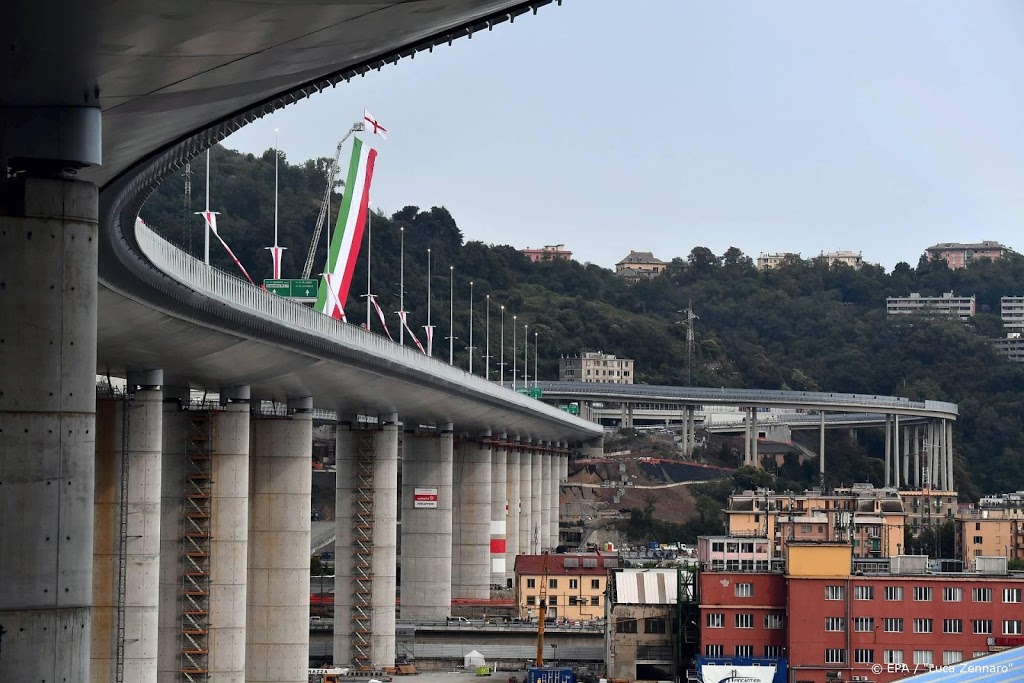 Genua opent nieuwe brug na instorten Morandibrug in 2018