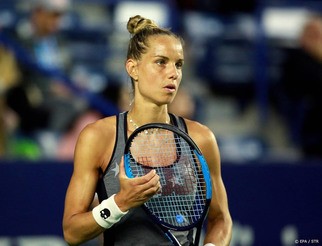 Tennisster Rus kansloos tegen Vekic bij hervatting seizoen