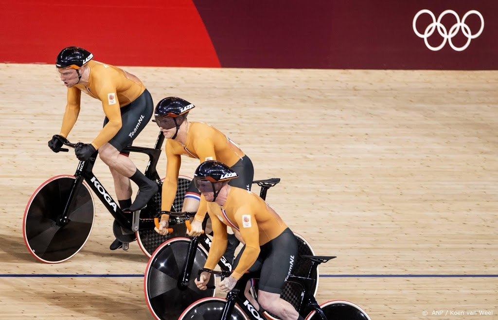 Teamsprinters verbreken olympisch record in kwalificatie