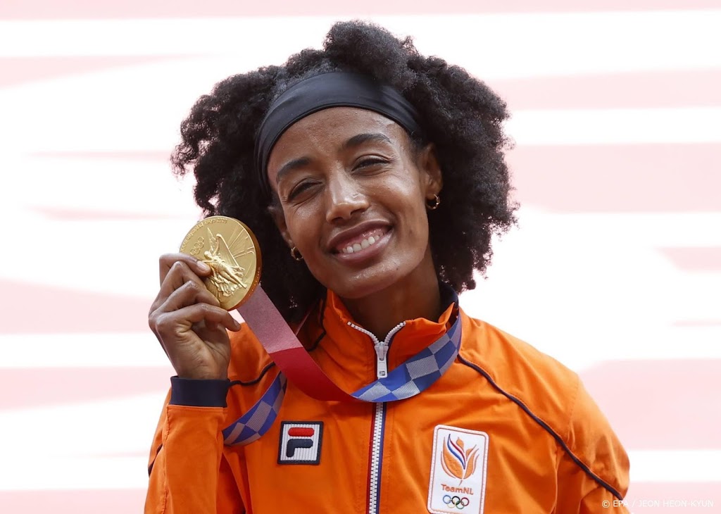 Doffe medailleceremonie neemt glans van goud niet weg voor Hassan