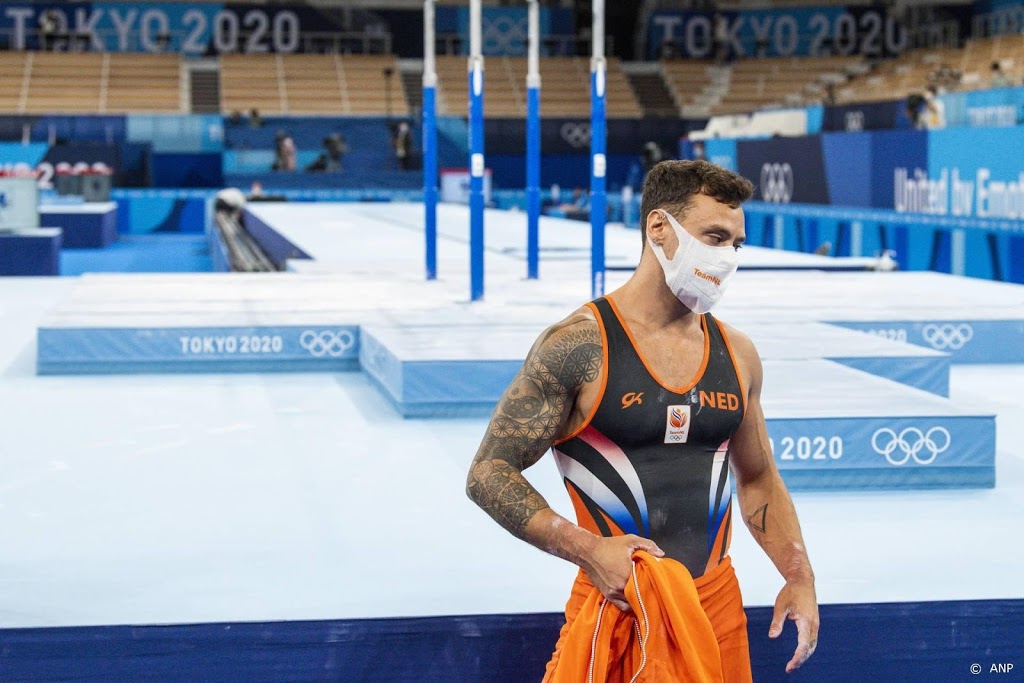 Turner Deurloo niet ontgoocheld na val in olympische finale