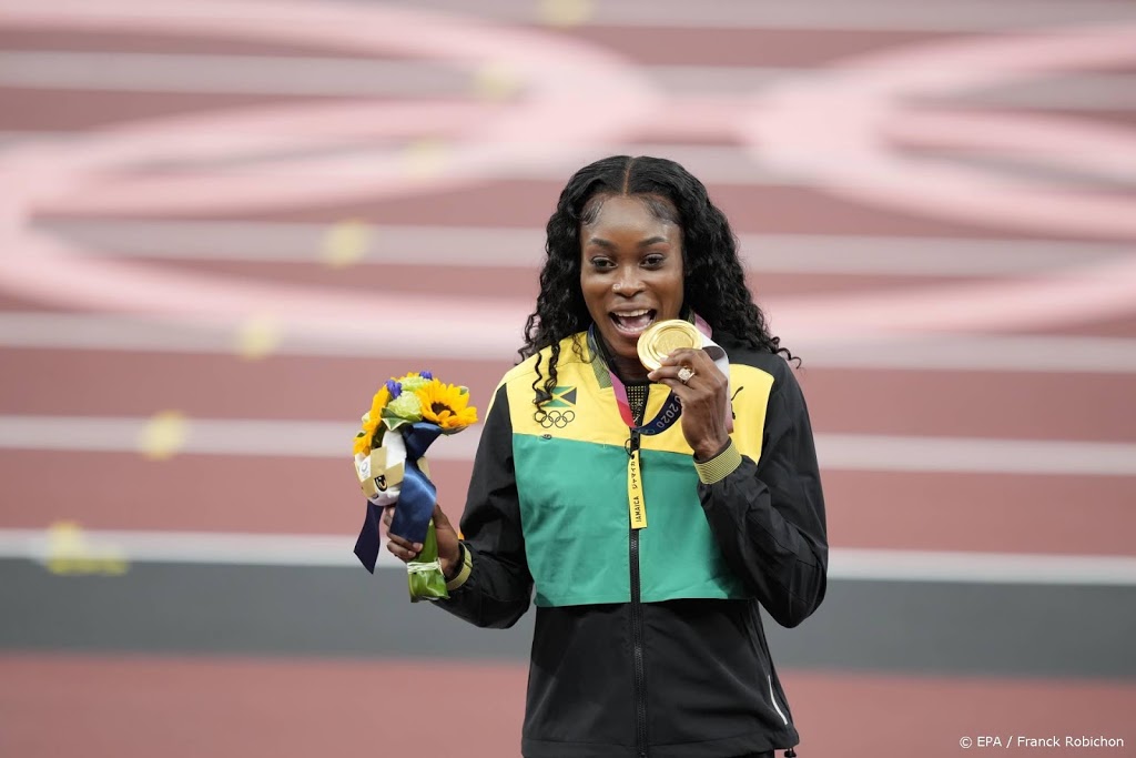 Jamaicaanse Thompson-Herah spurt ook naar goud op 200 meter