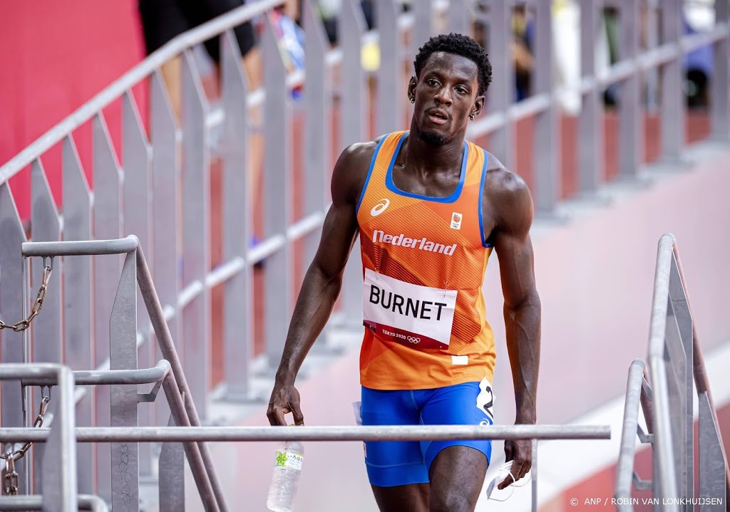 Sprinter Burnet niet naar finale 200 meter op Spelen Tokio